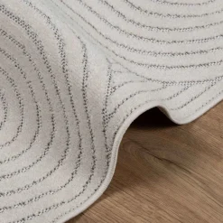 vidaXL Alfombras de área PALMERAS 150 x 80 cm Poliéster Crema
