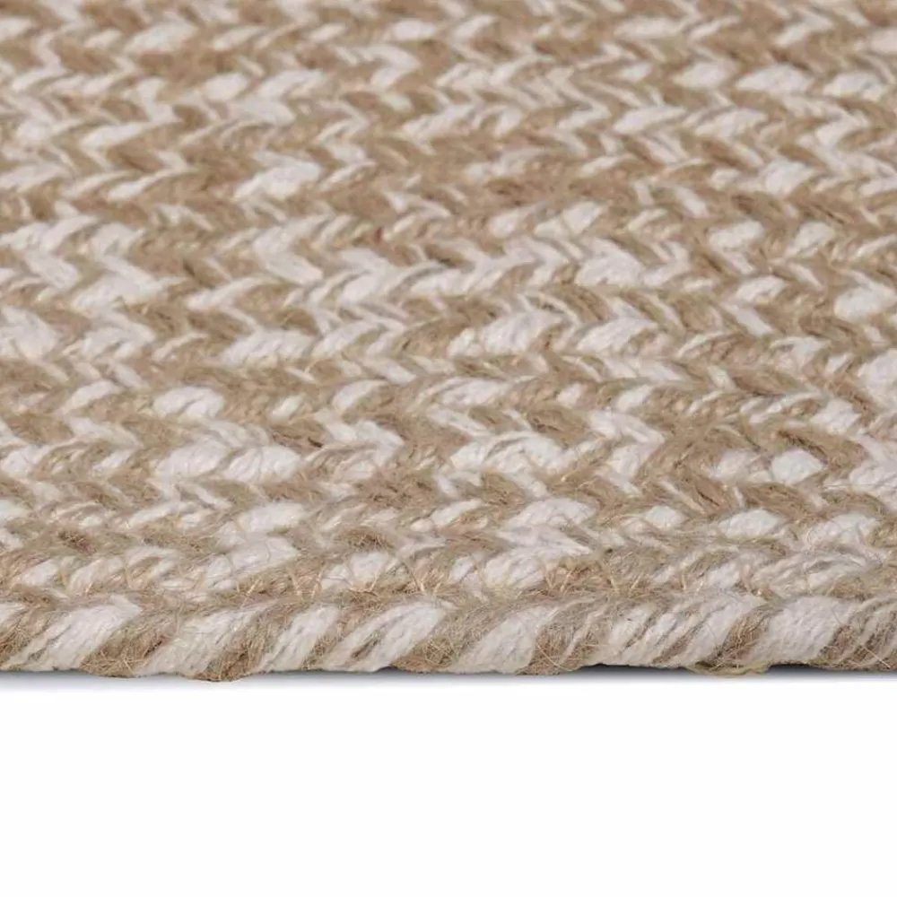 vidaXL Decoración-Alfombras de área Rectangular 60 x 110 cm yute