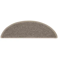 vidaXL Alfombrilla autoadhesiva escalera sisal 15 uds beige 56x17x3 cm Beige oscuro Best