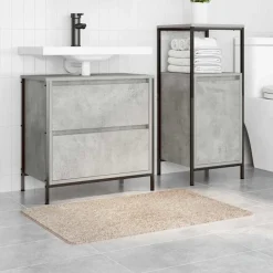 vidaXL Accesorios Para El Baño-Alfombrilla de baño antideslizante 60 x 90 cm PP