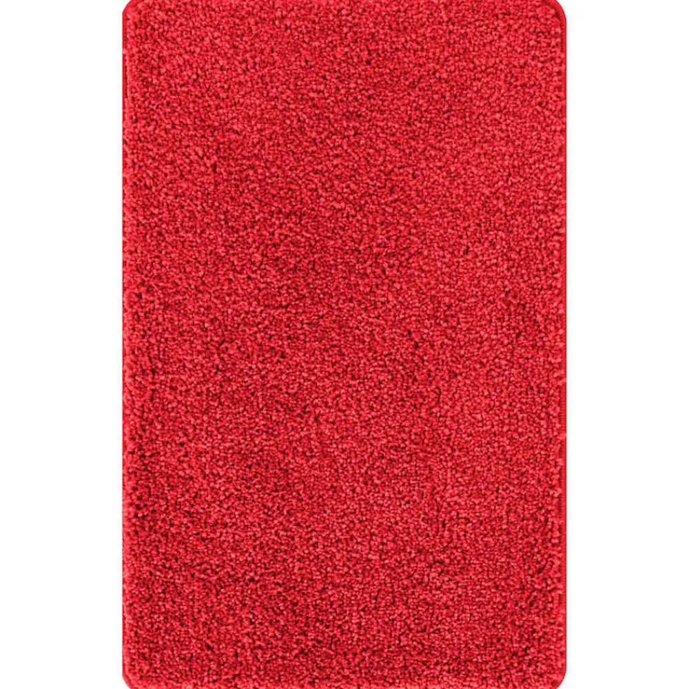 vidaXL Alfombrilla de baño antideslizante 50 x 80 cm PP Rojo Best