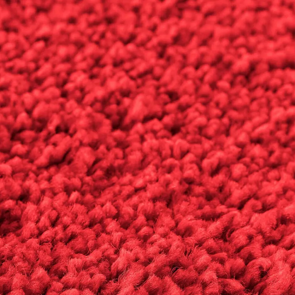 vidaXL Alfombrilla de baño antideslizante 50 x 80 cm PP Rojo Best