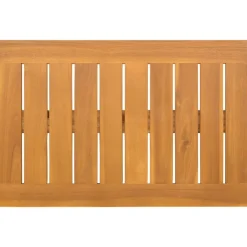 vidaXL Alfombrilla de baño Liso Marrón 60 x 40 cm Madera New