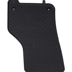 vidaXL Piezas Y Accesorios Para Vehículos-Alfombrilla de Coche 4 pcs Negro Goma