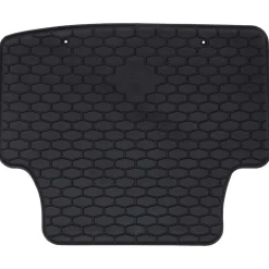 vidaXL Piezas Y Accesorios Para Vehículos-Alfombrilla de Coche 4 pcs Negro Goma