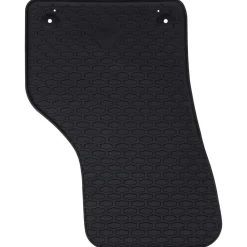 vidaXL Piezas Y Accesorios Para Vehículos-Alfombrilla de Coche 4 pcs Negro Goma