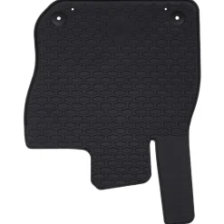 vidaXL Piezas Y Accesorios Para Vehículos-Alfombrilla de Coche 4 pcs Negro Goma