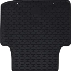 vidaXL Piezas Y Accesorios Para Vehículos-Alfombrilla de Coche 4 pcs Negro Goma