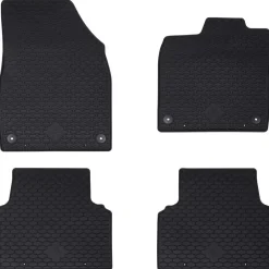 vidaXL Alfombrilla de Coche 4 pcs Negro adecuado para VW ID.3 2019- Hot
