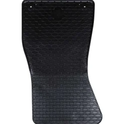 vidaXL Piezas Y Accesorios Para Vehículos-Alfombrilla de Coche 4 pcs Negro Goma