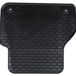 vidaXL Piezas Y Accesorios Para Vehículos-Alfombrilla de Coche 4 pcs Negro Goma