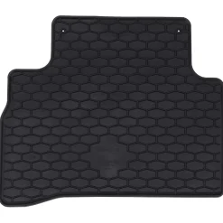 vidaXL Alfombrilla de Coche 4 pcs Negro Goma Discount