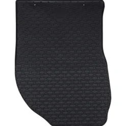 vidaXL Piezas Y Accesorios Para Vehículos-Alfombrilla de Coche 4 pcs Negro Goma