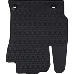 vidaXL Piezas Y Accesorios Para Vehículos-Alfombrilla de Coche 4 pcs Negro Goma
