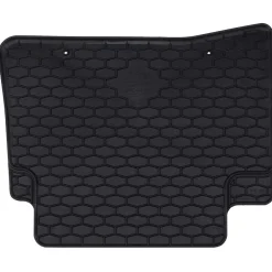 vidaXL Piezas Y Accesorios Para Vehículos-Alfombrilla de Coche 4 pcs Negro Goma