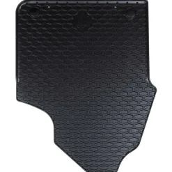 vidaXL Alfombrilla de Coche 2 pcs Negro Goma Best