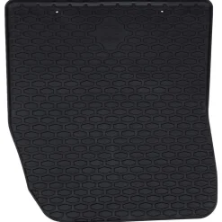 vidaXL Alfombrilla de Coche 2 pcs Negro Goma Hot