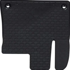 vidaXL Alfombrilla de Coche 2 pcs Negro Goma Hot