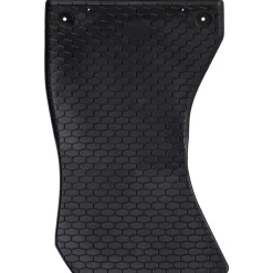 vidaXL Piezas Y Accesorios Para Vehículos-Alfombrilla de Coche 4 pcs Negro Goma