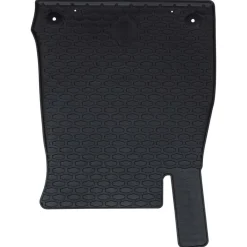 vidaXL Piezas Y Accesorios Para Vehículos-Alfombrilla de Coche 4 pcs Negro Goma