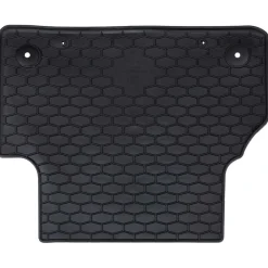 vidaXL Piezas Y Accesorios Para Vehículos-Alfombrilla de Coche 4 pcs Negro Goma