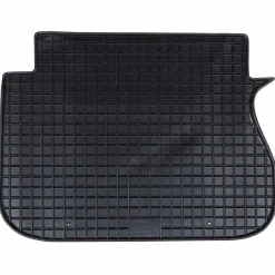 vidaXL Piezas Y Accesorios Para Vehículos-Alfombrilla de Coche 4 pcs Negro Goma