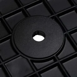 vidaXL Piezas Y Accesorios Para Vehículos-Alfombrilla de Coche 4 pcs Negro Goma