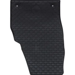 vidaXL Piezas Y Accesorios Para Vehículos-Alfombrilla de Coche 4 pcs Negro Goma