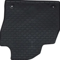vidaXL Piezas Y Accesorios Para Vehículos-Alfombrilla de Coche 4 pcs Negro Goma