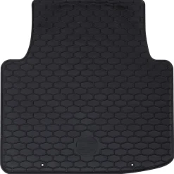 vidaXL Piezas Y Accesorios Para Vehículos-Alfombrilla de Coche 4 pcs Negro Goma