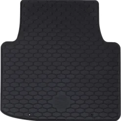 vidaXL Piezas Y Accesorios Para Vehículos-Alfombrilla de Coche 4 pcs Negro Goma