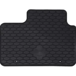 vidaXL Alfombrilla de Coche 4 pcs Negro Goma Sale