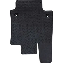 vidaXL Piezas Y Accesorios Para Vehículos-Alfombrilla de Coche 4 pcs Negro Goma