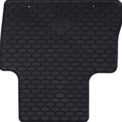 vidaXL Piezas Y Accesorios Para Vehículos-Alfombrilla de Coche 4 pcs Negro Goma