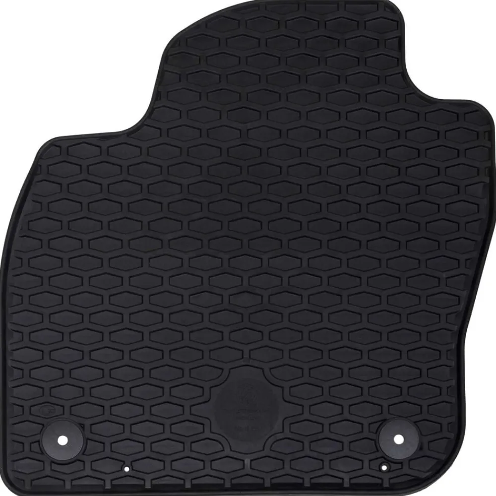 vidaXL Piezas Y Accesorios Para Vehículos-Alfombrilla de Coche 4 pcs Negro adecuado para VW T-CROSS 2019-