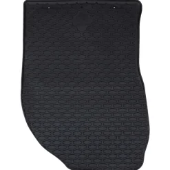 vidaXL Alfombrilla de Coche 4 pcs Negro Goma New