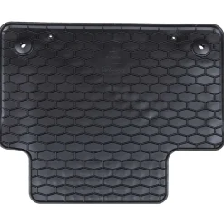 vidaXL Piezas Y Accesorios Para Vehículos-Alfombrilla de Coche 4 pcs Negro Goma