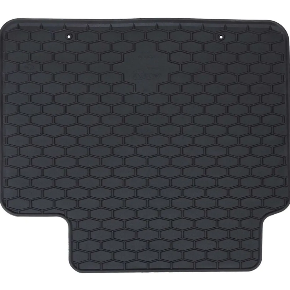 vidaXL Alfombrilla de Coche 4 pcs Negro Goma Best