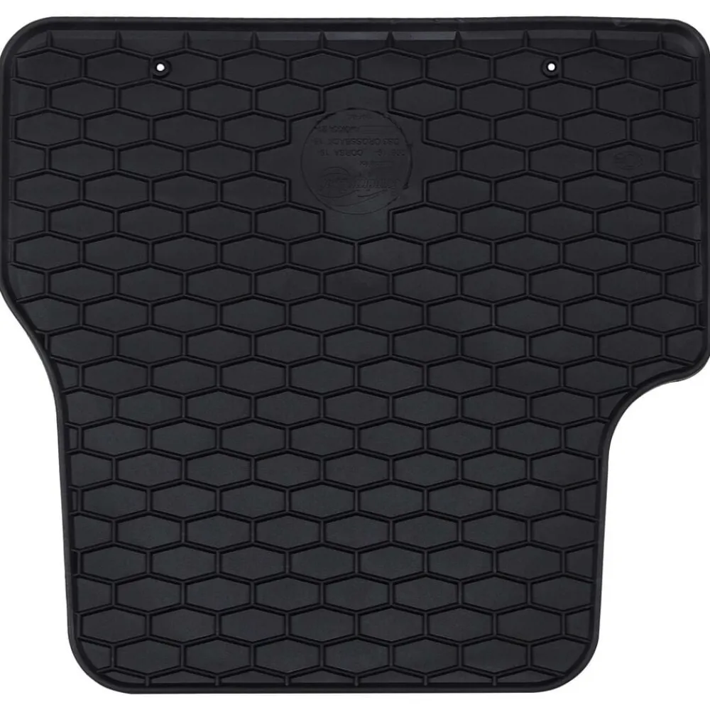 vidaXL Piezas Y Accesorios Para Vehículos-Alfombrilla de Coche 4 pcs Negro Ajustado para DS3 2019- Goma