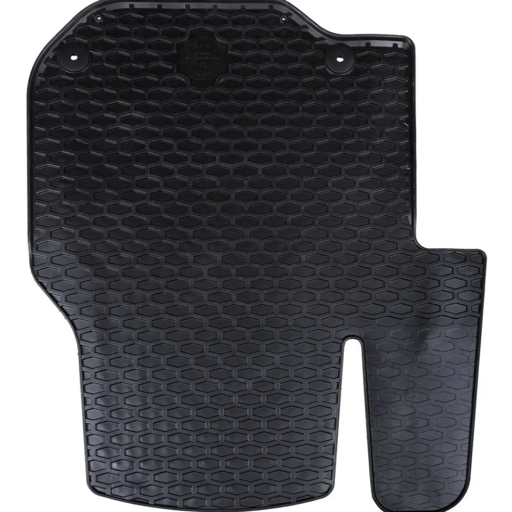 vidaXL Alfombrilla de Coche 3 pcs Negro adecuado para VW CRAFTER 2017-