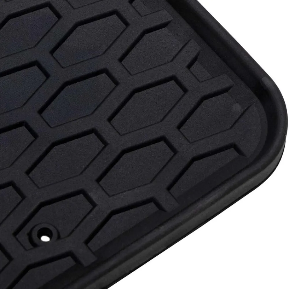 vidaXL Alfombrilla de Coche 3 pcs Negro adecuado para VW CRAFTER 2017-