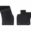 vidaXL Alfombrilla de Coche 2 pcs Negro Adecuado para VW CADDY 2020- Outlet