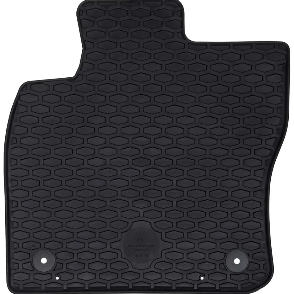 vidaXL Alfombrilla de Coche 2 pcs Negro Adecuado para VW CADDY 2020- Outlet