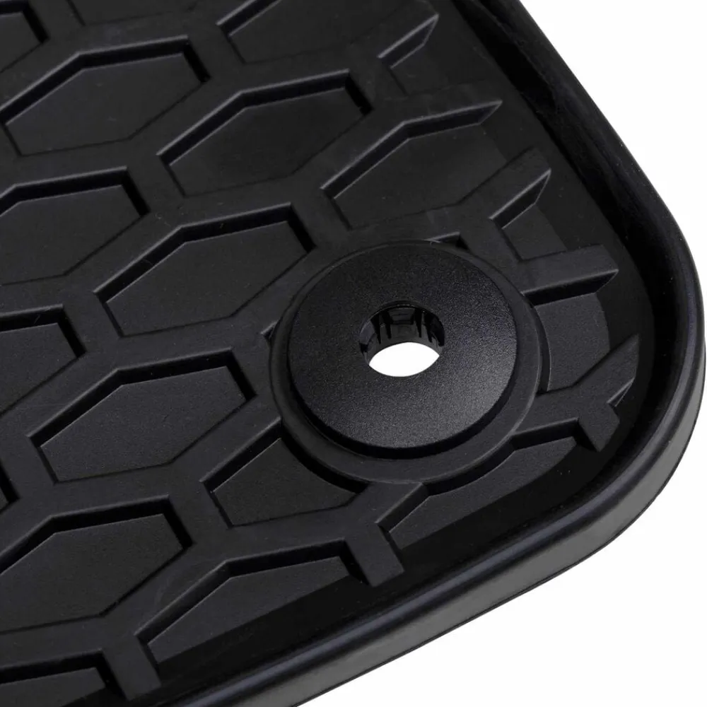 vidaXL Alfombrilla de Coche 2 pcs Negro Adecuado para VW CADDY 2020- Outlet