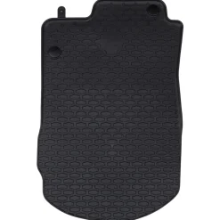 vidaXL Piezas Y Accesorios Para Vehículos-Alfombrilla de Coche 4 pcs Negro Goma