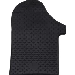 vidaXL Piezas Y Accesorios Para Vehículos-Alfombrilla de Coche 2 pcs Negro Goma