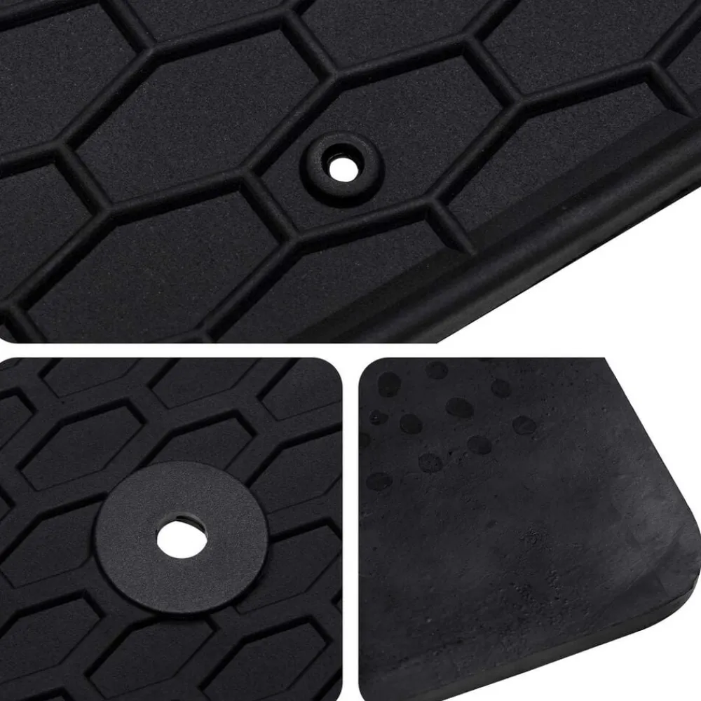 vidaXL Piezas Y Accesorios Para Vehículos-Alfombrilla de Coche 4 pcs Negro adecuado para C4 2021- Goma