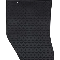 vidaXL Piezas Y Accesorios Para Vehículos-Alfombrilla de Coche 4 pcs Negro Goma