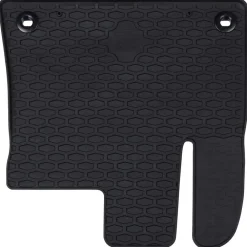 vidaXL Piezas Y Accesorios Para Vehículos-Alfombrilla de Coche 4 pcs Negro Goma