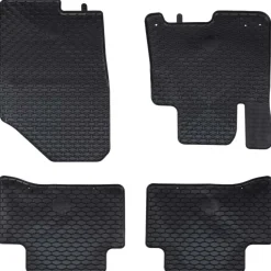 vidaXL Piezas Y Accesorios Para Vehículos-Alfombrilla de Coche 4 pcs Negro suitable for TUCSON 2020- Goma